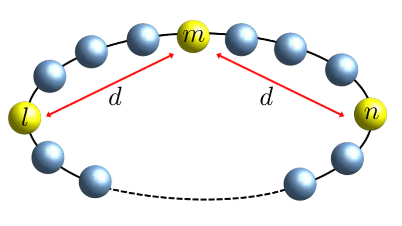 Long-Distance Genuine Multipartite Entanglement between Magnetic Defects in Spin Chains
