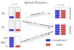 Stabilizer entropy in non-integrable quantum evolutions